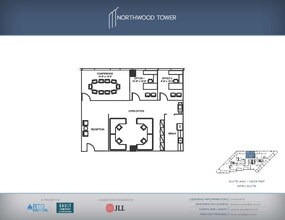 5757 Alpha Rd, Dallas, TX à louer Plan d’étage- Image 1 de 1