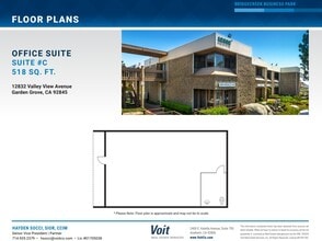 12802 Valley View St, Garden Grove, CA for lease Floor Plan- Image 1 of 1