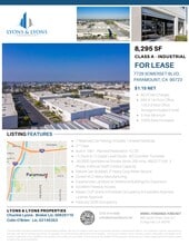 7617-7621 Somerset Blvd, Paramount, CA à louer Plan de site- Image 1 de 1