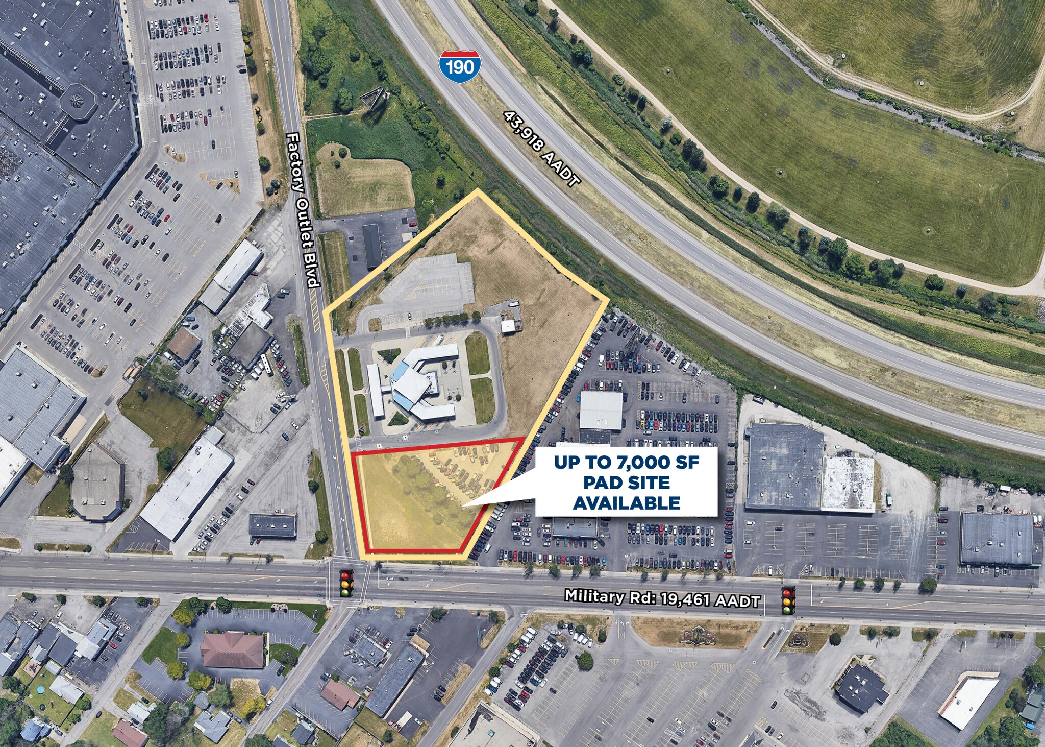 2250 Fashion Outlet Blvd, Niagara Falls, NY à louer Photo du bâtiment- Image 1 de 3