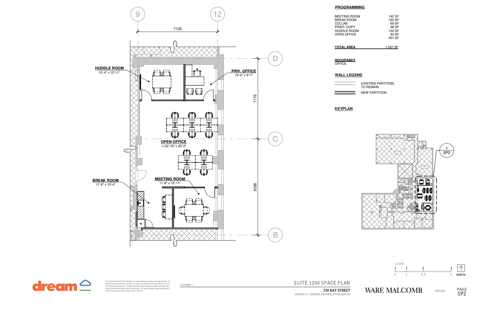 330 Bay St, Toronto, ON for lease Floor Plan- Image 1 of 1