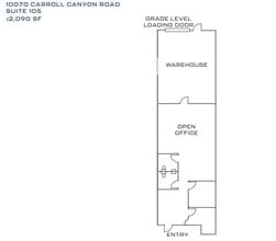 10070 Carroll Canyon Rd, San Diego, CA for lease Floor Plan- Image 1 of 1