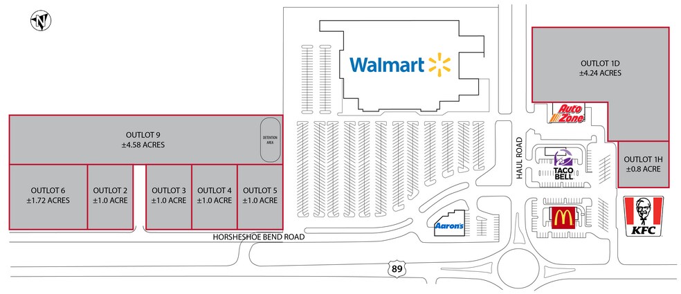 Haul Rd & Hwy 89, Page, AZ à vendre - Plan de site - Image 2 de 2