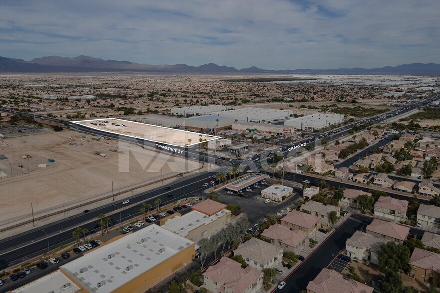 4540 N Commerce St, North Las Vegas, NV à vendre - Aérien - Image 2 de 5