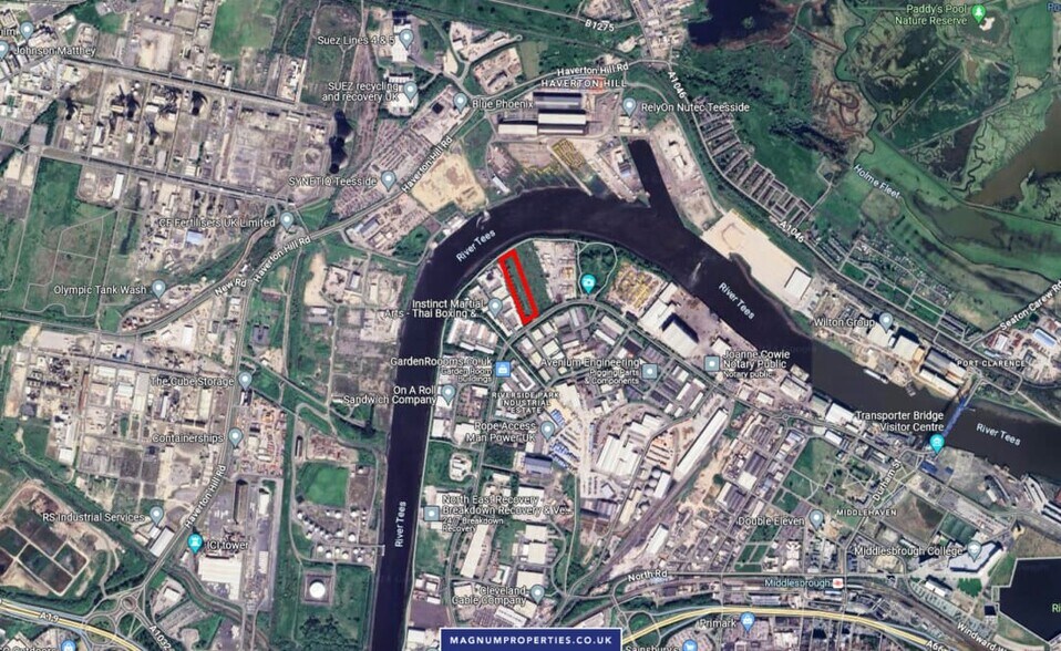 Riverside Park Rd, Middlesbrough à vendre - Aérien - Image 2 de 2