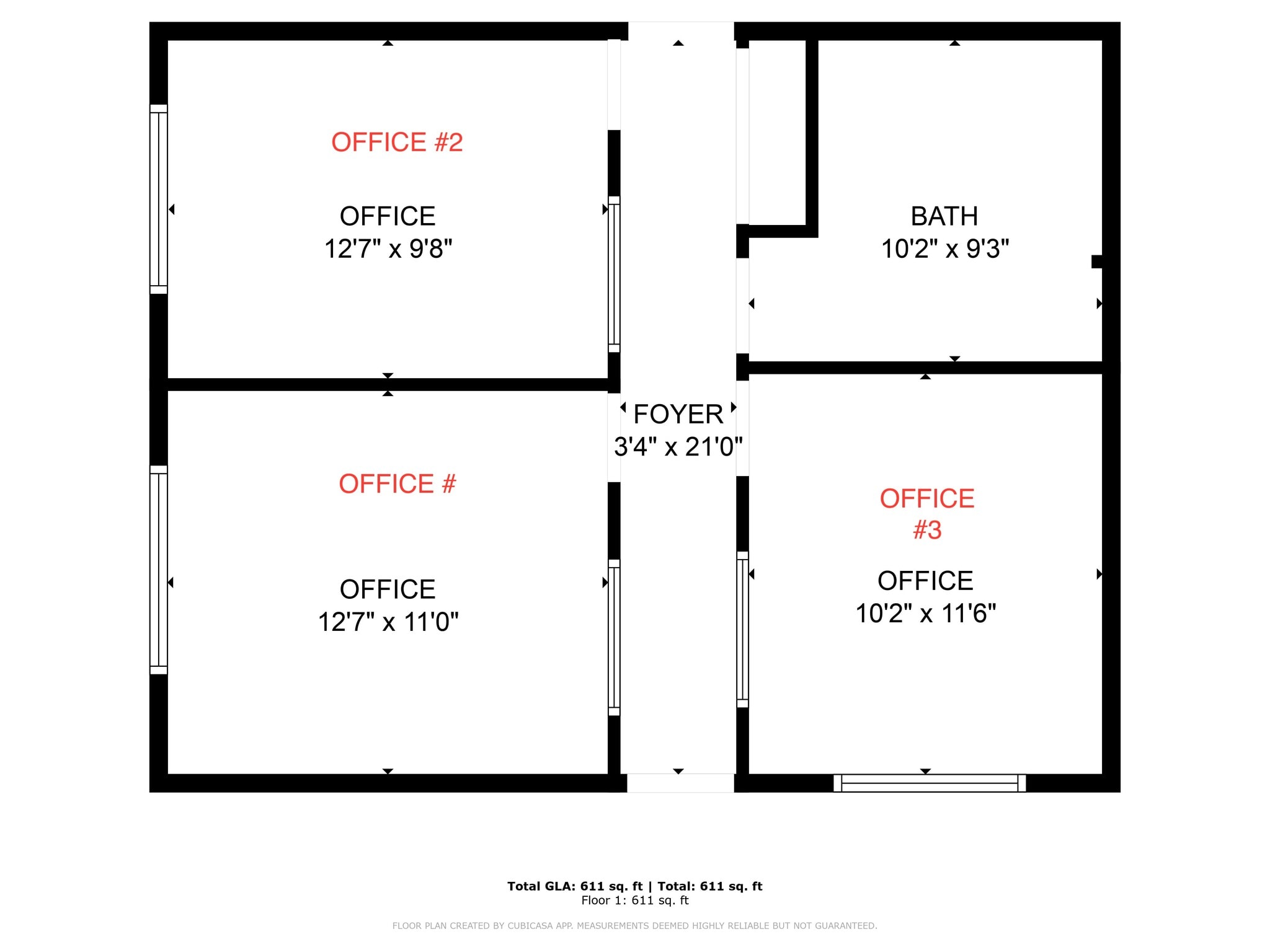 343 S 8th St, El Centro, CA for lease Floor Plan- Image 1 of 1