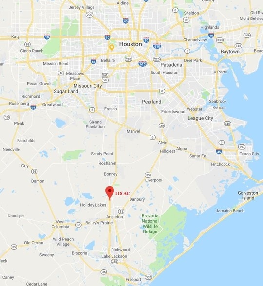 118 Acres, Angleton, TX for sale - Building Photo - Image 3 of 3