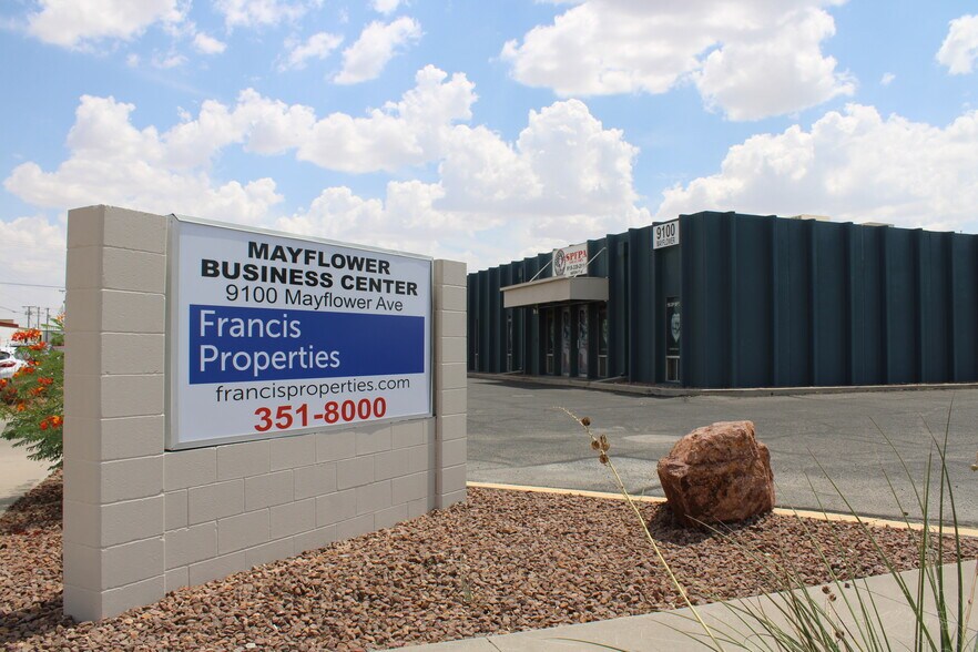 9100 Mayflower Ave, El Paso, TX à louer - Photo du bâtiment - Image 1 de 4