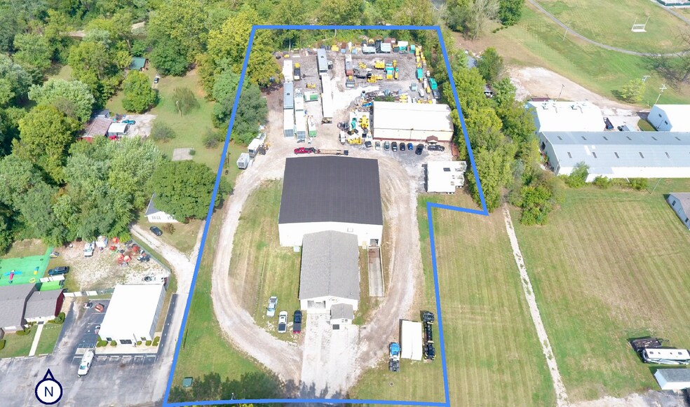 312 W Center Cross St, Edinburgh, IN à vendre - Aérien - Image 3 de 7