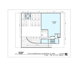 729-731 N La Cienega Blvd, Los Angeles, CA à louer Plan d’étage- Image 1 de 1