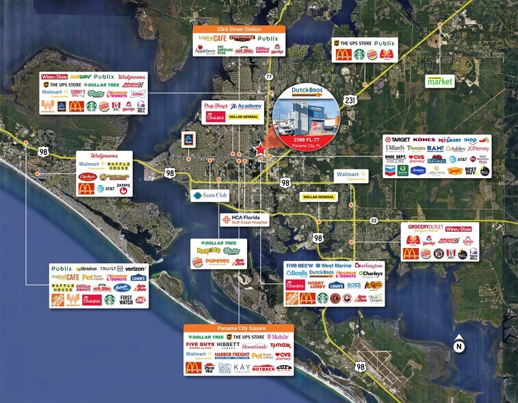 2399 Florida 77, Panama City, FL for sale - Building Photo - Image 2 of 2