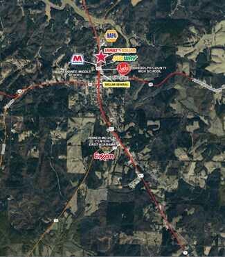 Plus de détails pour 17318 Highway 431, Wedowee, AL - Commerce de détail à louer