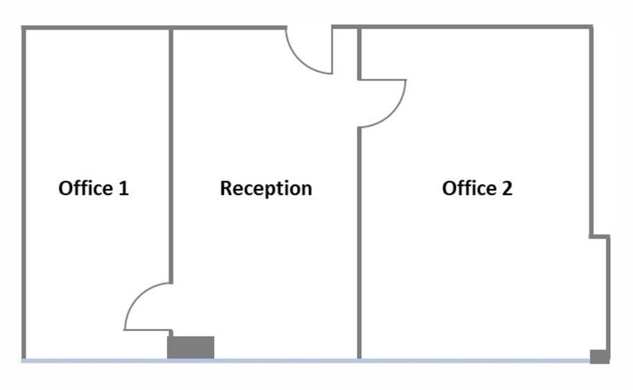 1708 Trawick Rd, Raleigh, NC for lease Floor Plan- Image 1 of 4