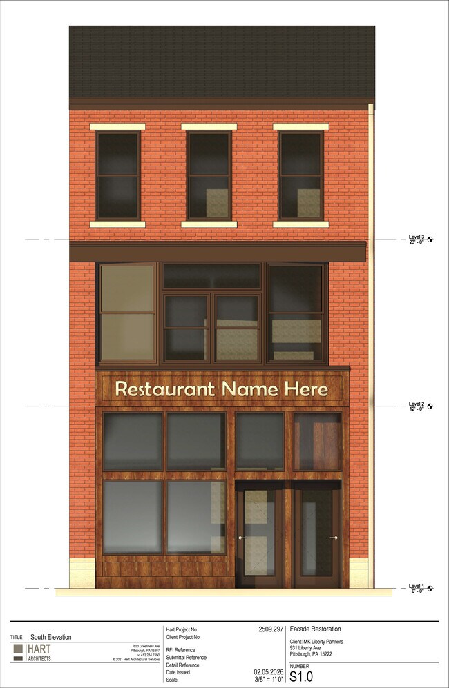 Plus de détails pour 931 Liberty Ave, Pittsburgh, PA - Commerce de détail à louer