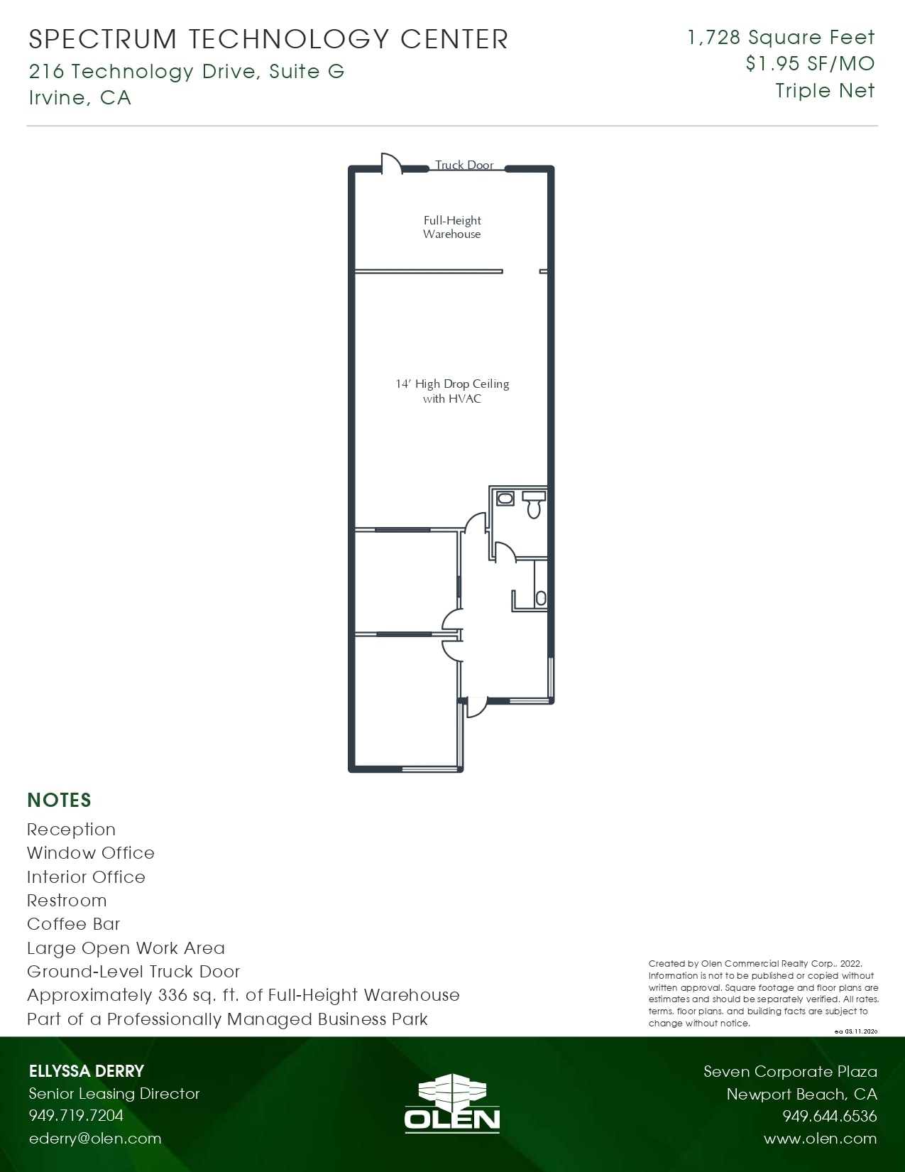 212 Technology Dr, Irvine, CA for lease Floor Plan- Image 1 of 1