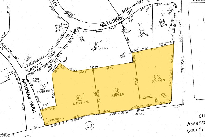 1740 Creekside Oaks Dr, Sacramento, CA à louer - Plan cadastral - Image 2 de 4