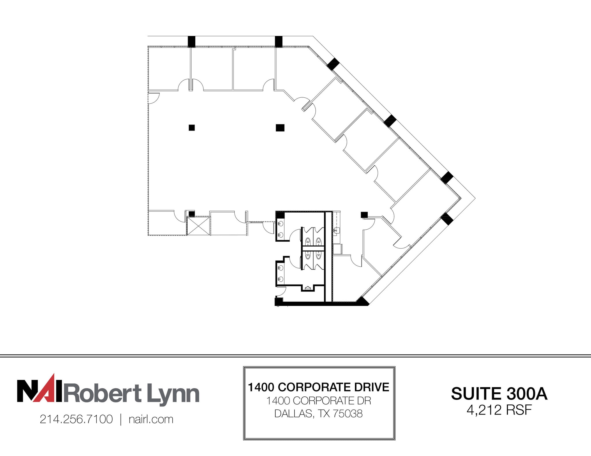 1400 Corporate Dr, Irving, TX for lease Floor Plan- Image 1 of 2