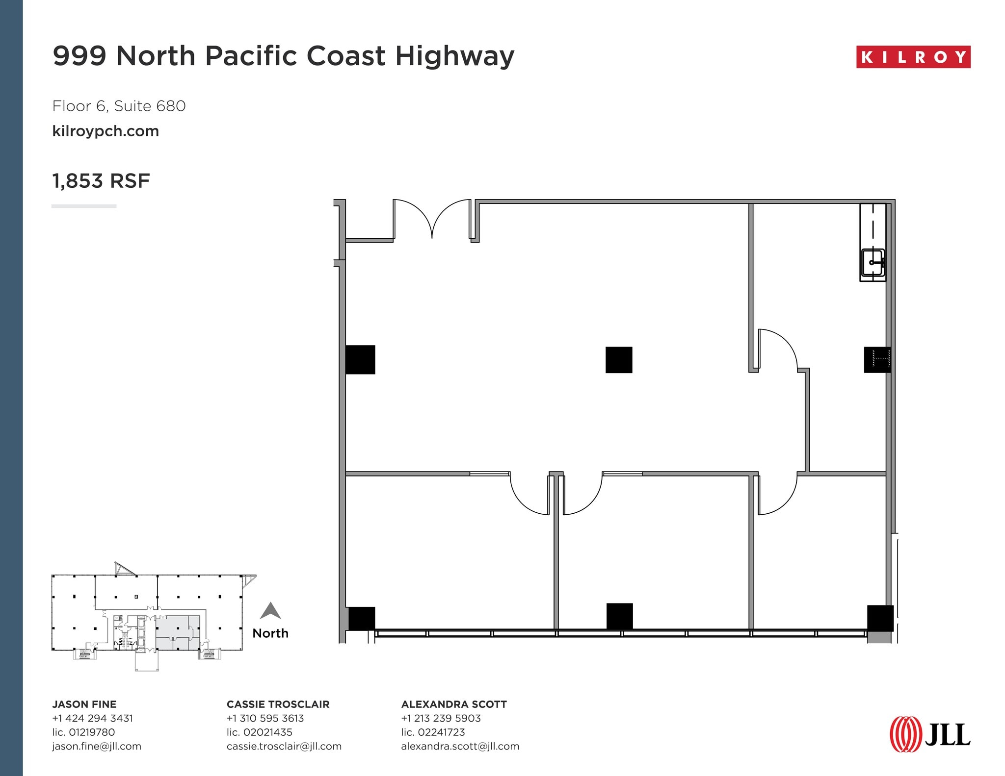 999 N Pacific Coast Hwy, El Segundo, CA for lease Site Plan- Image 1 of 1