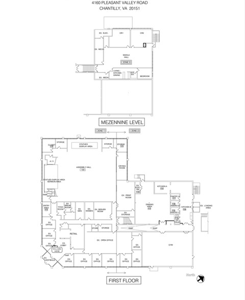 4160 Pleasant Valley Rd, Chantilly, VA à vendre - Plan d’étage - Image 3 de 4