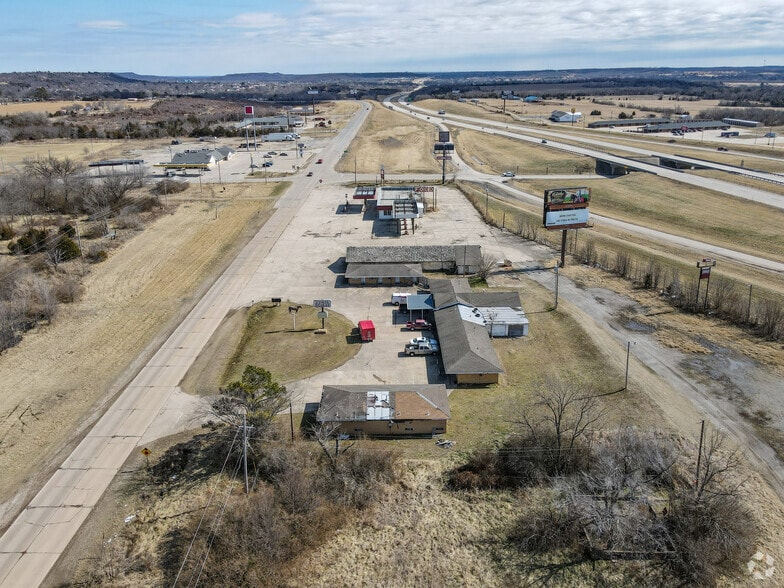 9944 Hornbeam Rd, Henryetta, OK for sale - Aerial - Image 3 of 4