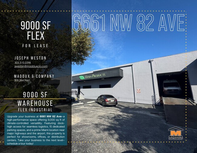 More details for 6991-6995 NW 82nd Ave, Miami, FL - Industrial for Lease