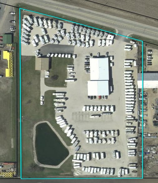 360 W Lincoln Hwy, Cortland, IL à louer - Aérien - Image 3 de 3