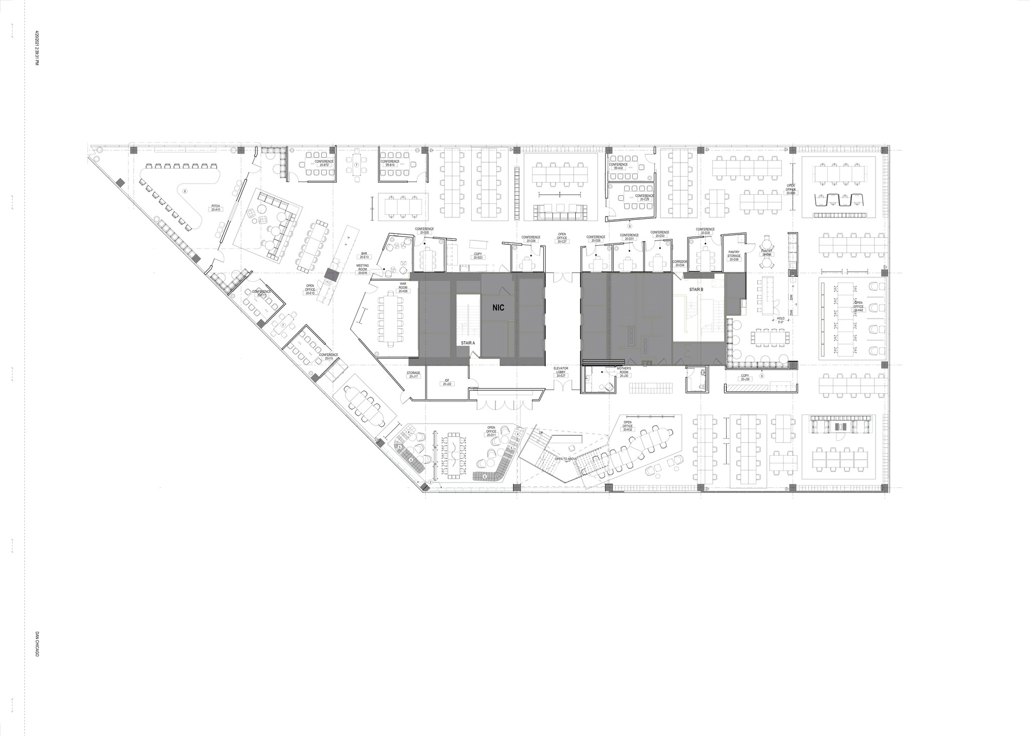 515 N State St, Chicago, IL à louer Plan de site- Image 1 de 7