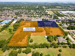 1116 W Belt Line Rd, DeSoto, TX - AERIAL  map view