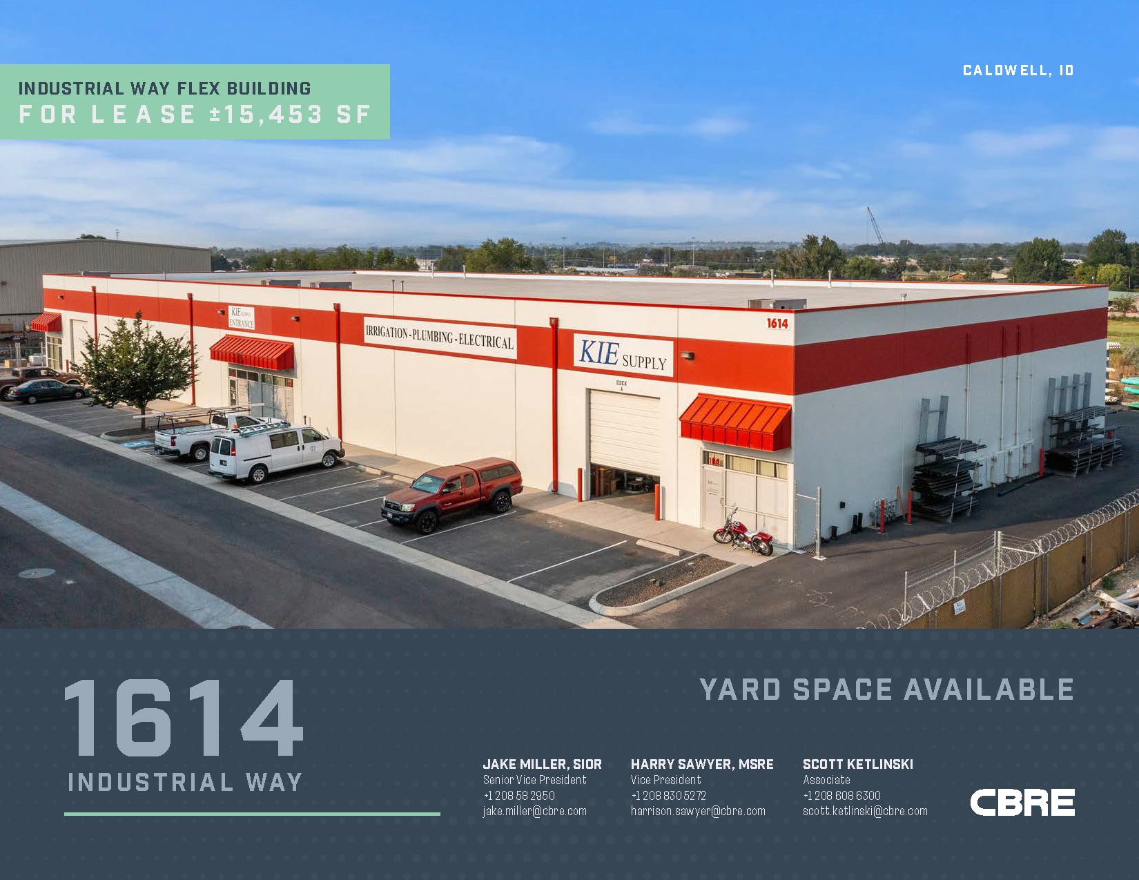 1614 Industrial Way, Caldwell, ID for lease Primary Photo- Image 1 of 7