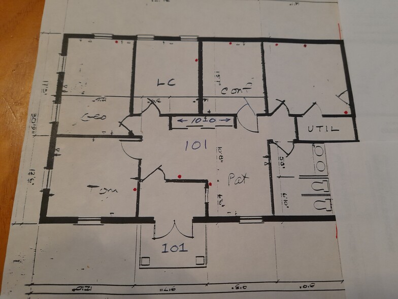 1340 Center Dr, Atlanta, GA for lease - Floor Plan - Image 2 of 3