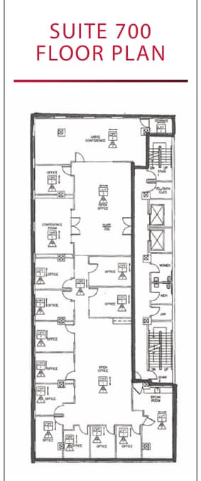 2030 Addison St, Berkeley, CA à louer Plan d’étage- Image 1 de 4