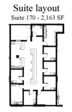 17521 St. Lukes Way, The Woodlands, TX à louer Plan d’étage- Image 1 de 2