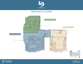 14500 Trinity Blvd, Fort Worth, TX à louer Plan d’étage- Image 1 de 6