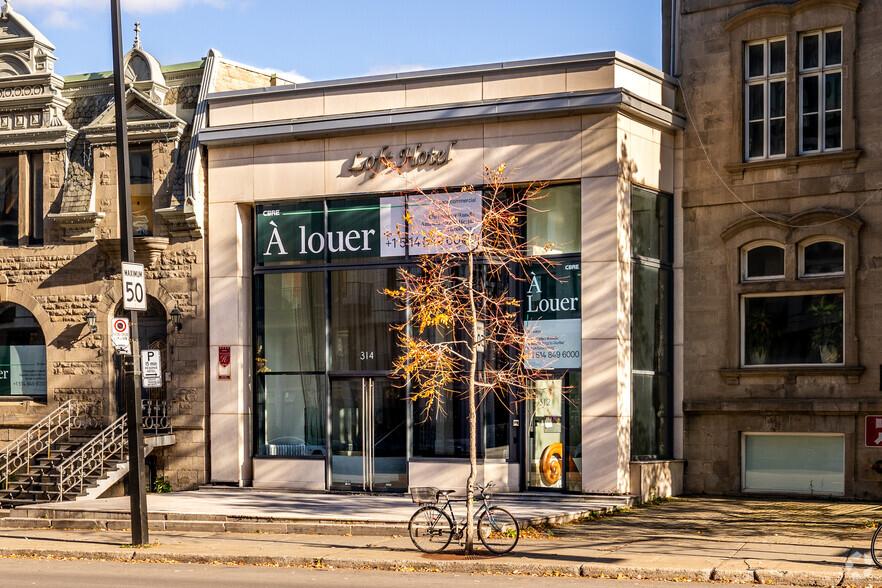 314 St sherbrooke E, Montréal, QC à louer - Photo du bâtiment - Image 2 de 4