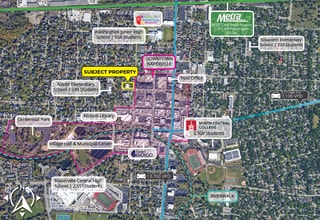 29 S Webster St, Naperville, IL - AÉRIEN  Vue de la carte