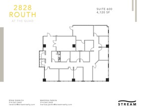 2828 Routh St, Dallas, TX for lease Floor Plan- Image 1 of 1