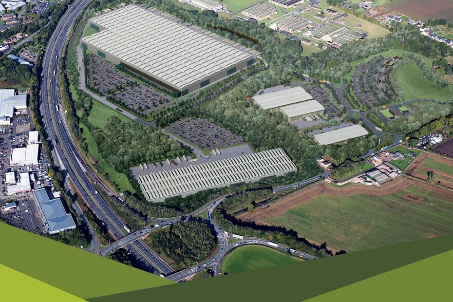 Harker View Junction 44-M6, Carlisle for lease - Aerial - Image 2 of 2