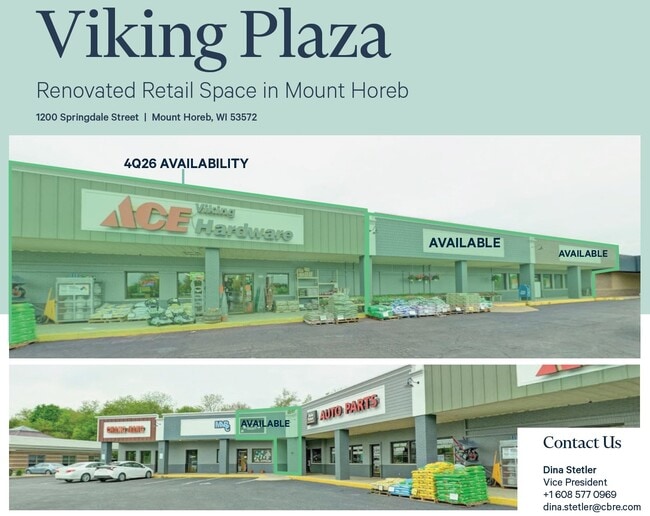 More details for 1200 Springdale St, Mount Horeb, WI - Retail for Lease