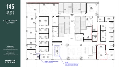 145 S Wells St, Chicago, IL à louer Plan d  tage- Image 1 de 1