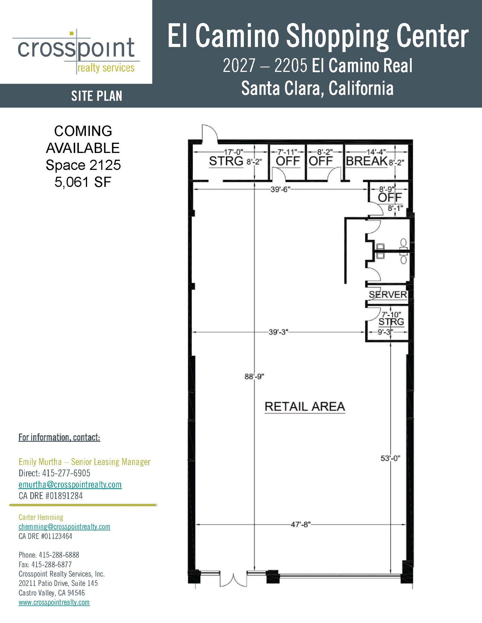 2027 El Camino Real, Santa Clara, CA à louer Photo intérieure- Image 1 de 1