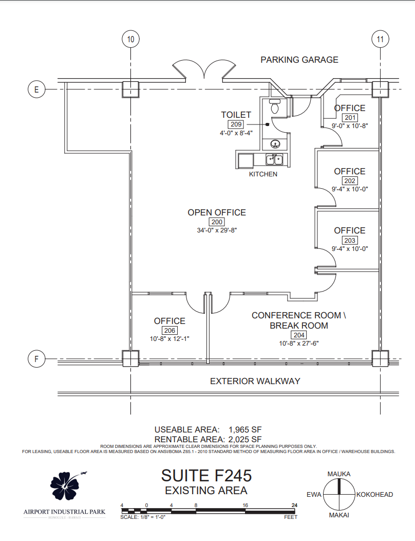 3375 Koapaka St, Honolulu, HI à louer Plan d  tage- Image 1 de 1