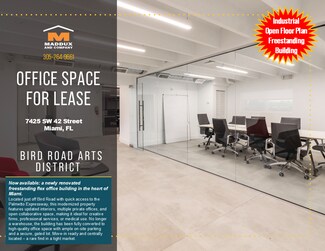 Plus de détails pour 7425 SW 42nd St, Miami, FL - Bureau à louer