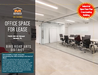 More details for 7425 SW 42nd St, Miami, FL - Office for Lease