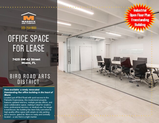 Plus de détails pour 7425 SW 42nd St, Miami, FL - Bureau à louer