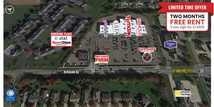 4389 Burbank Rd, Wooster, OH - Aerial  map view - Image1