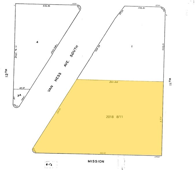 1540 Mission St, San Francisco, CA for lease - Plat Map - Image 2 of 7