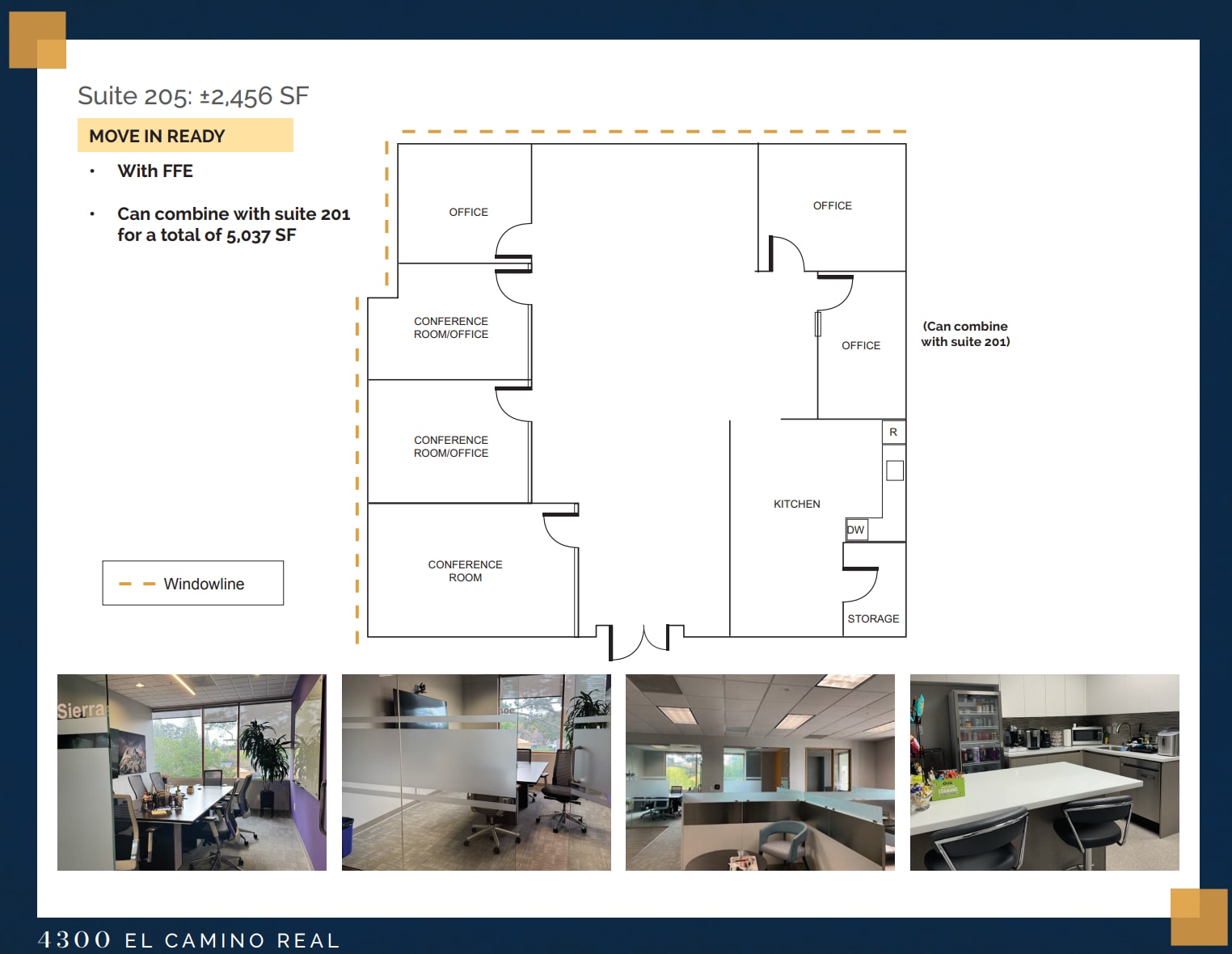 4300 El Camino Real, Los Altos, CA à louer Plan d’étage- Image 1 de 1