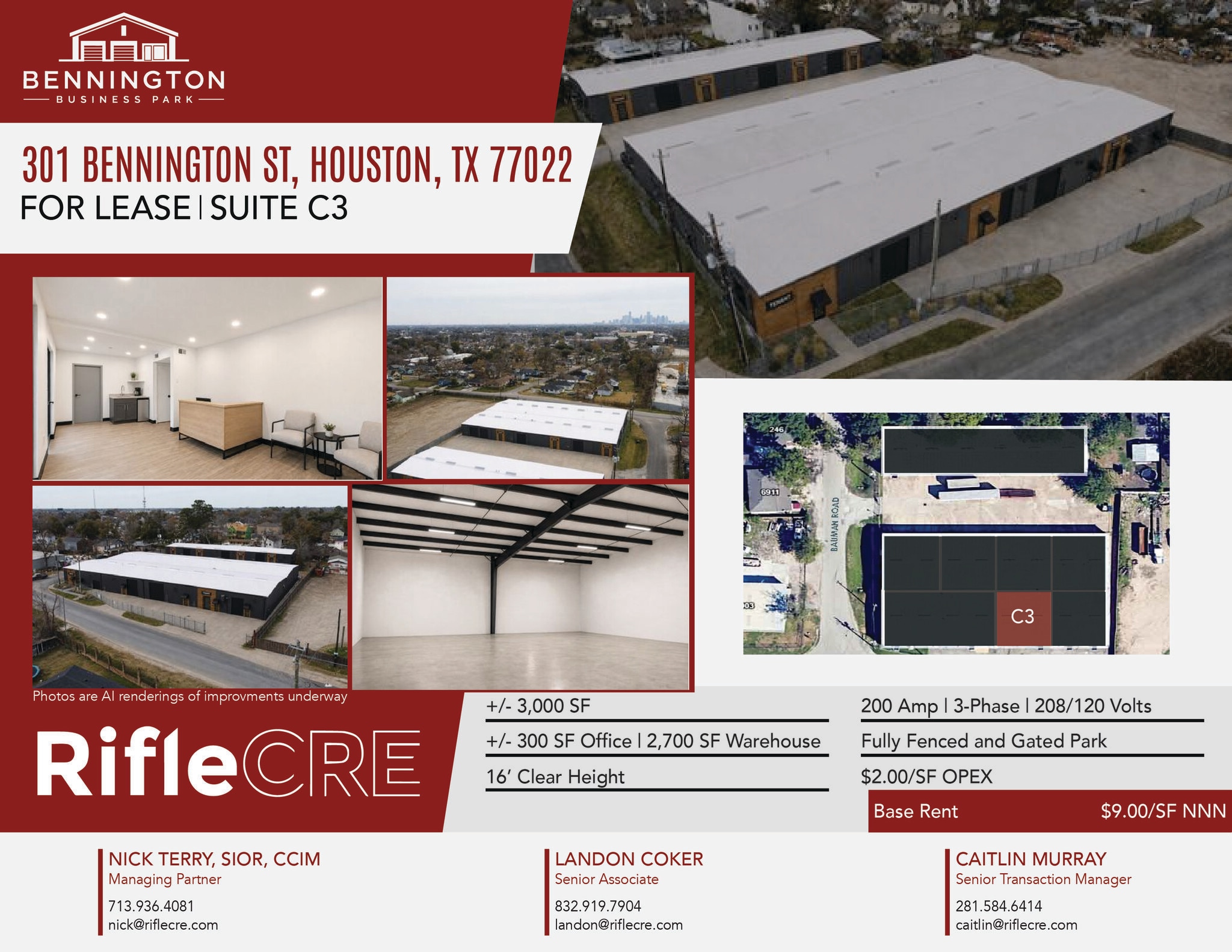 301 Bennington St, Houston, TX for lease Other- Image 1 of 1