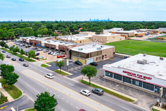 5241-5249 Touhy Ave, Skokie, IL - aerial  map view