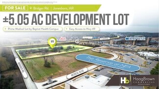 More details for 2099 Bridger Rd, Jonesboro, AR - Land for Sale